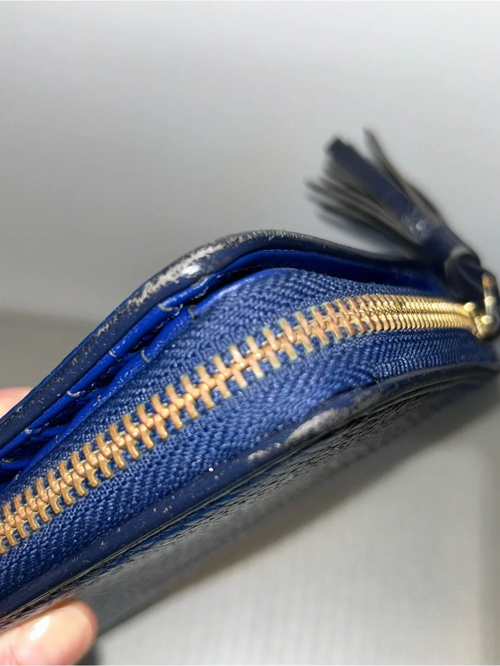 ♠️ Kate Spade royal blue long wallet